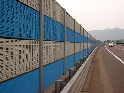 供應公路聲屏障|高速聲屏障|別墅小區聲屏障_金屬材料欄目