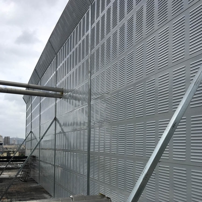 成都中央空調(diào)外機降噪廠家空調(diào)外機隔音屏金屬聲屏障安裝